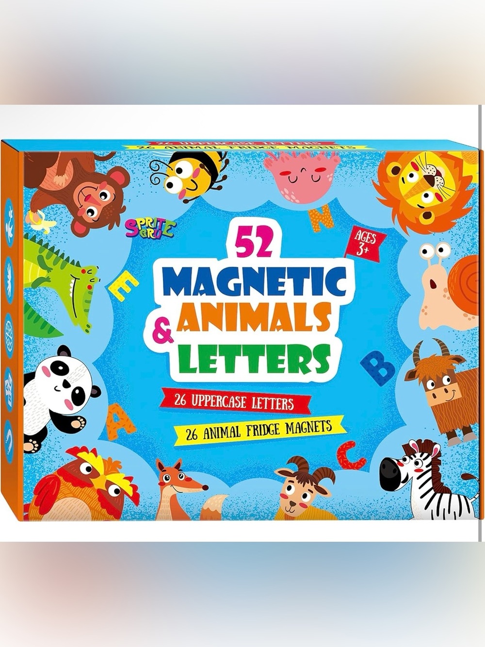 Magnetic Animals & Letters Set - Colorful Alphabet Magnets for Kids - Picture 2 of 3